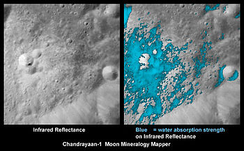 where might water be found on the moon