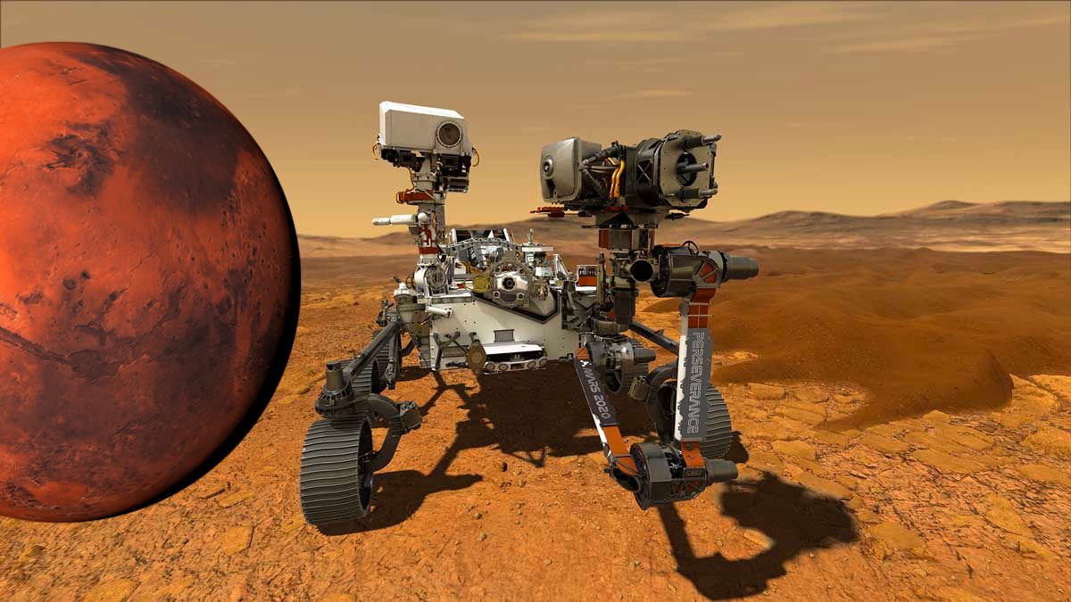 human trash on Mars