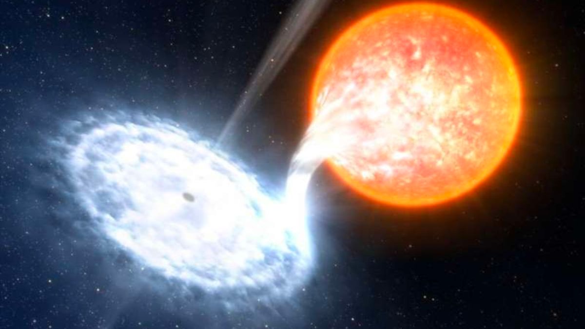 star orbiting a close-by black hole