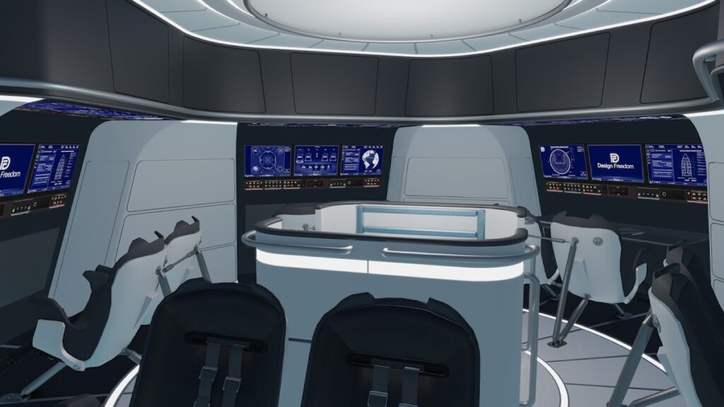 Starship interior