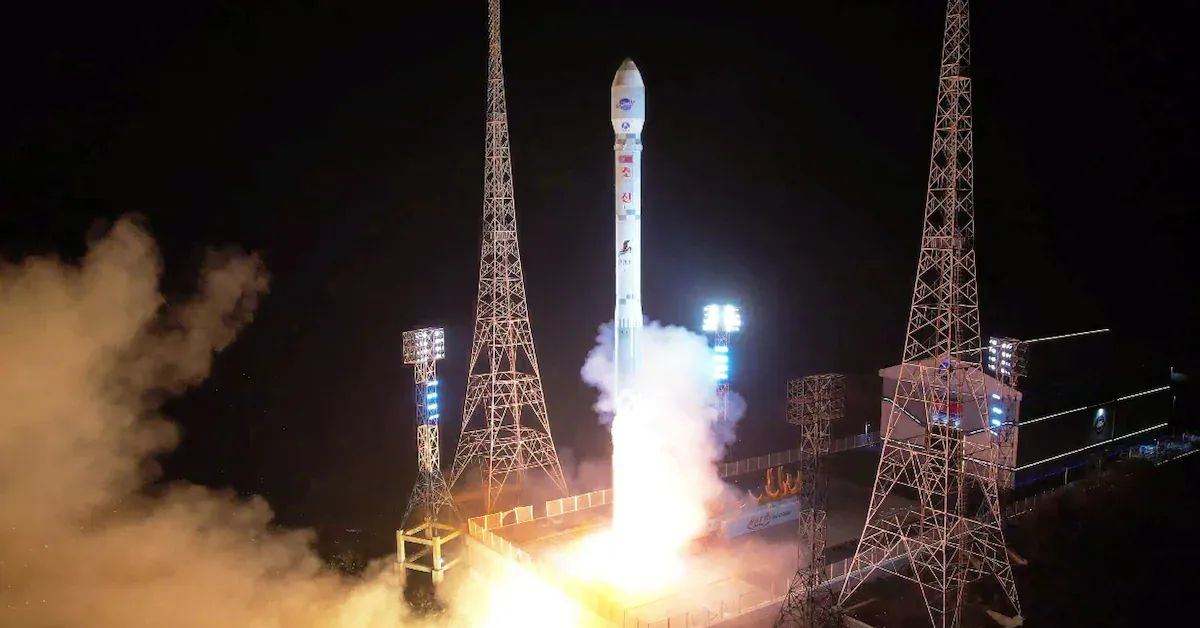 North Korea’s Spy Satellite Launch Ends in Fiery Mishap