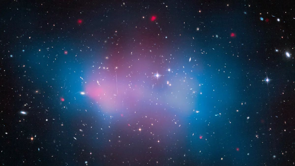 First Evidence of Dark Matter, Stunning Galaxy Collision Reveals Hidden Forces