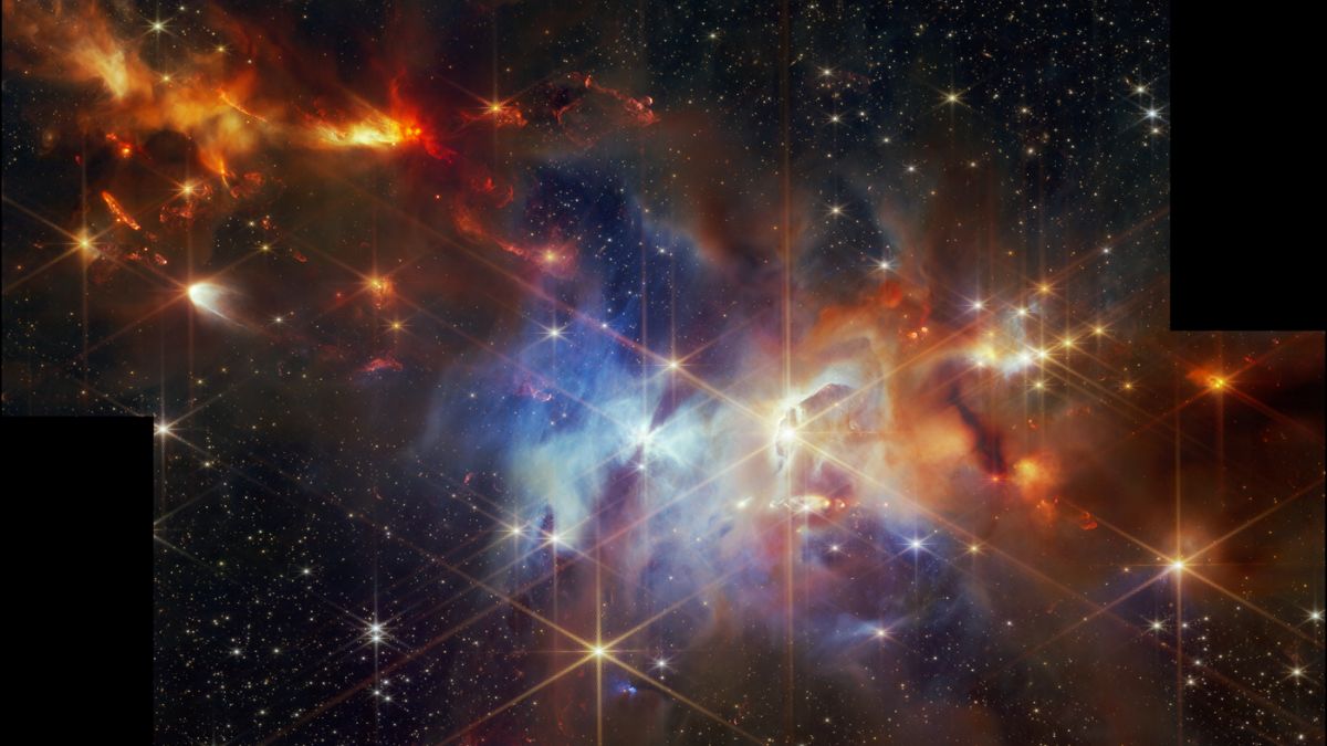 Webb Telescope Captures Stunning ‘Gassy Baby Stars’ in Cosmic Nursery!