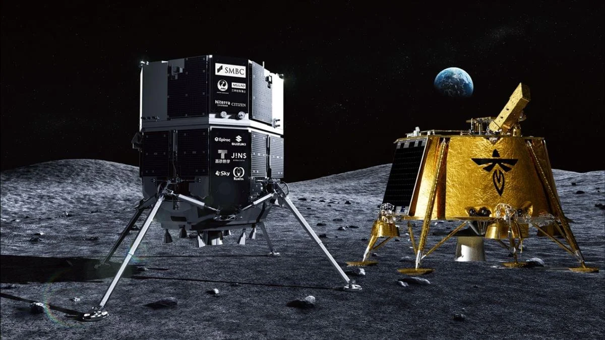 Lunar Landers in Transit: A New Era of Moon Exploration Takes Flight, Landing Soon.